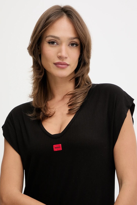 Odzież HUGO sukienka plażowa SIGNATURE B. DRESS 50555745 czarny