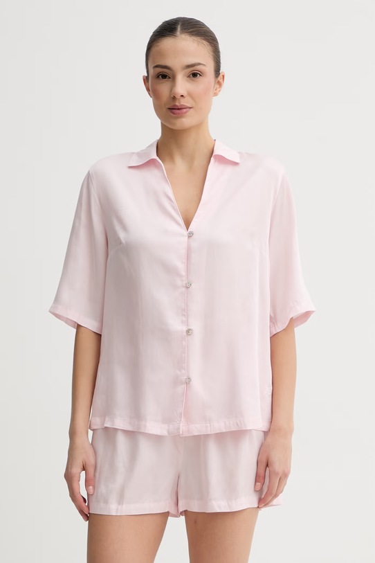 Chantelle koszula piżamowa damska CHARLIE różowy C1ASH5