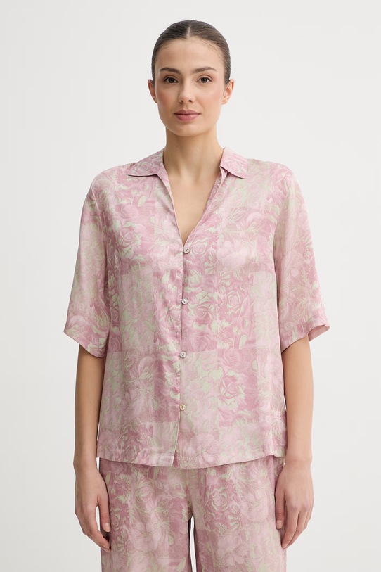 Chantelle koszula piżamowa damska CHARLIE różowy C1ASH5