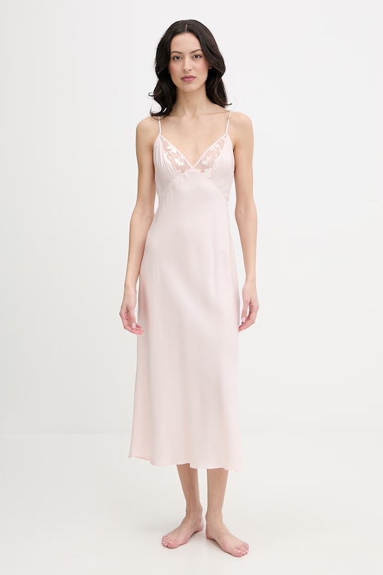 Нощница Chantelle IDYLL текстил розов C1ARW0