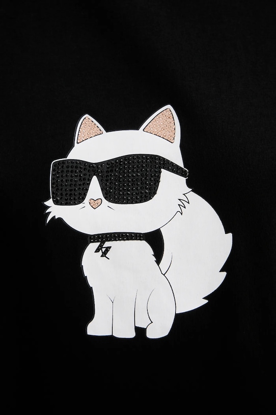 Spavaćica Karl Lagerfeld IKON B1W45003 crna