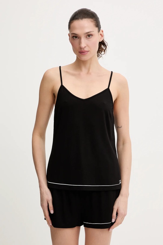 Karl Lagerfeld piżama B1W45011 czarny SS26