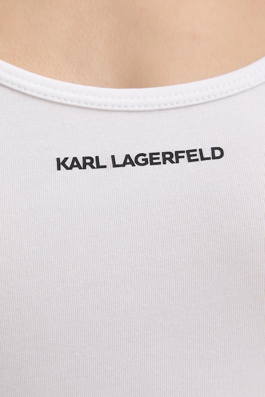 Πιτζάμα Karl Lagerfeld ESSENTIAL B1W45008 λευκό