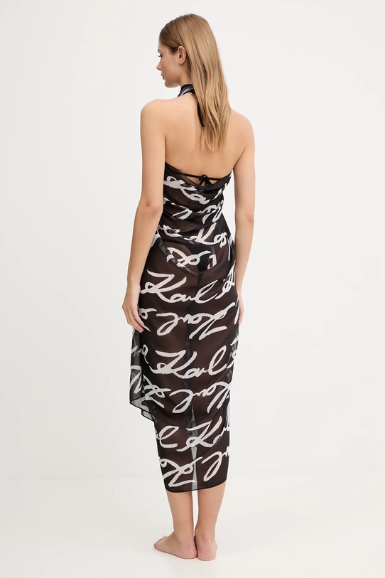 Odzież Karl Lagerfeld pareo KARL SIGNATURE B1W46061 czarny