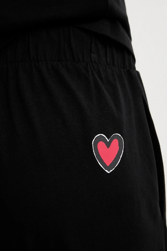 Βαμβακερές πιτζάμες Karl Lagerfeld IKON B1W45004