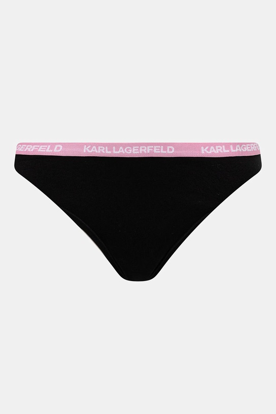 Ρούχα Brazilian στρινγκ Karl Lagerfeld 3-pack B1W47015 μαύρο