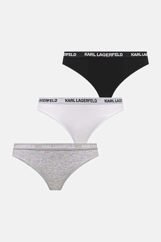 Karl Lagerfeld figi 3-pack nadruk biały B1W47033