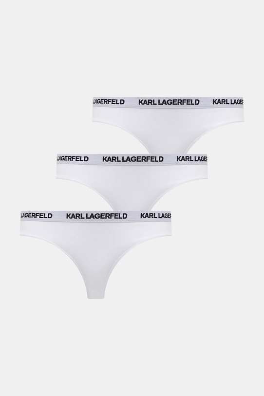 Σλιπ Karl Lagerfeld 3-pack στάμπα λευκό B1W47033