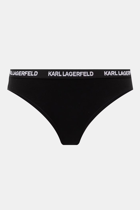 Karl Lagerfeld figi damskie bawełniane z elastanem 3-pack B1W47033 czarny SS26