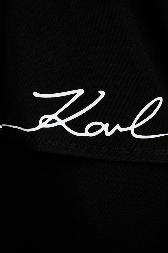 Karl Lagerfeld piżama B1W45010 czarny