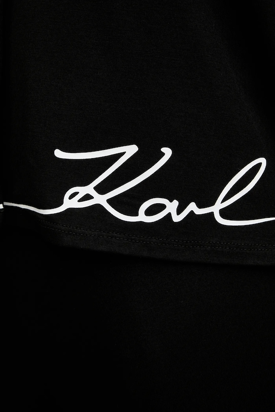 Karl Lagerfeld piżama B1W45010 czarny