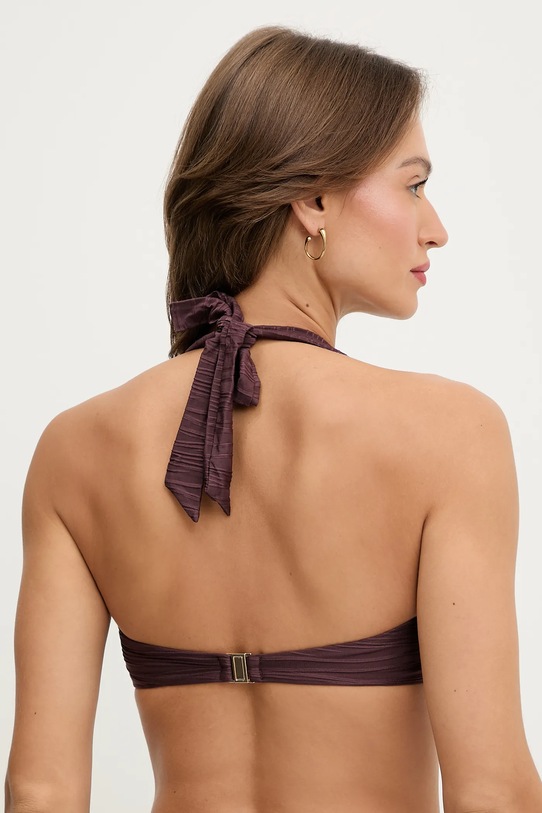 Odzież Karl Lagerfeld biustonosz kąpielowy B1W46038 brązowy