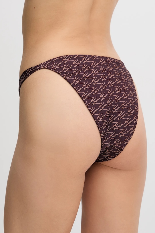 Odzież Karl Lagerfeld brazyliany kąpielowe B1W46050 brązowy