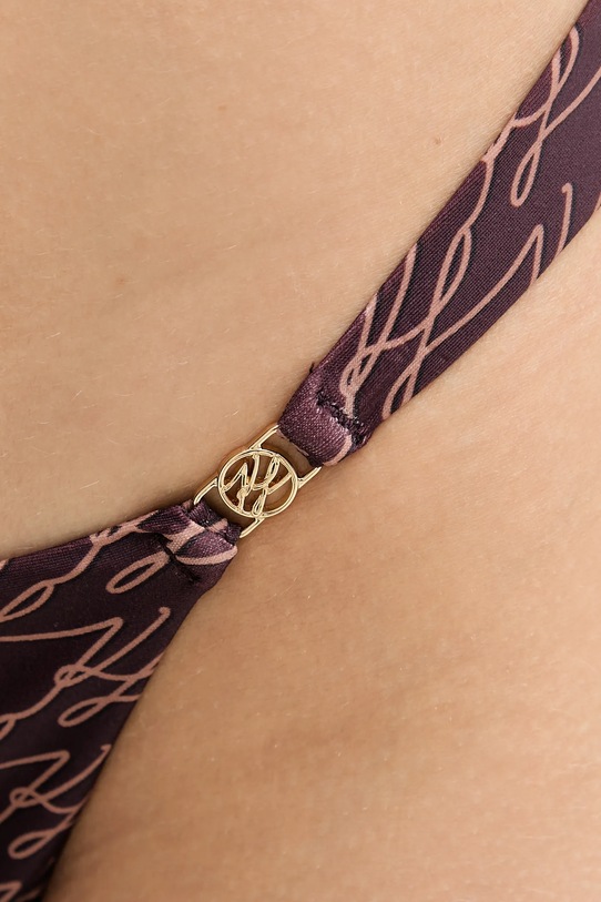 Karl Lagerfeld brazyliany kąpielowe brązowy B1W46050