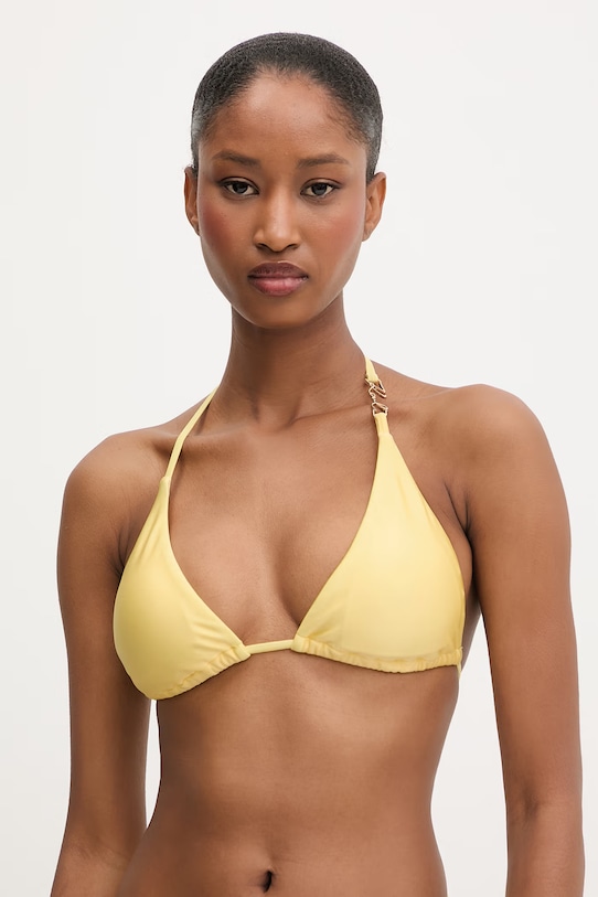 Karl Lagerfeld μπικίνι τοπ γυναικείο κίτρινο A3W46009