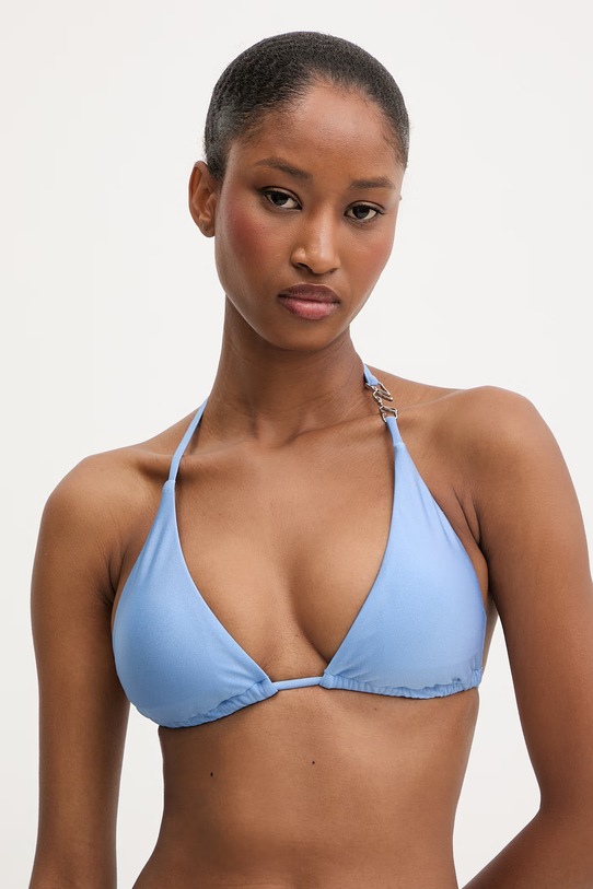 Karl Lagerfeld biustonosz kąpielowy damski niebieski A3W46009