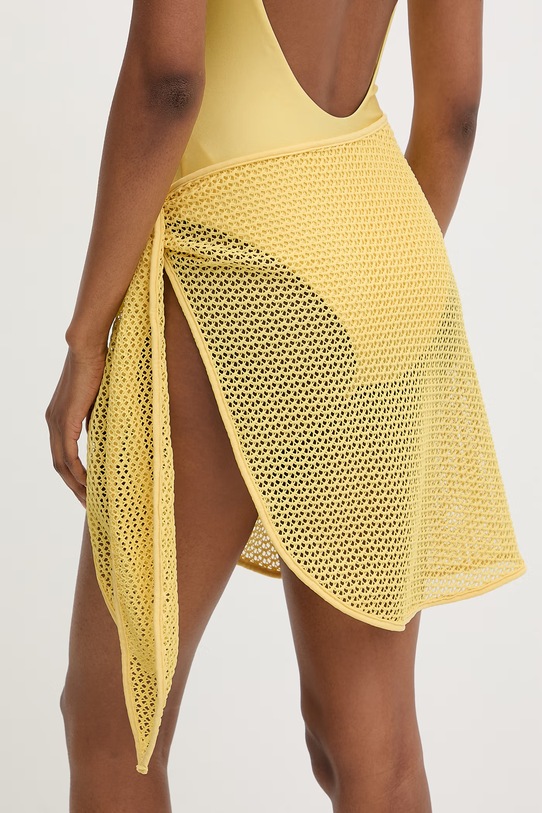 Odzież Karl Lagerfeld strój kąpielowy jednoczęściowy damski A3W46011 żółty