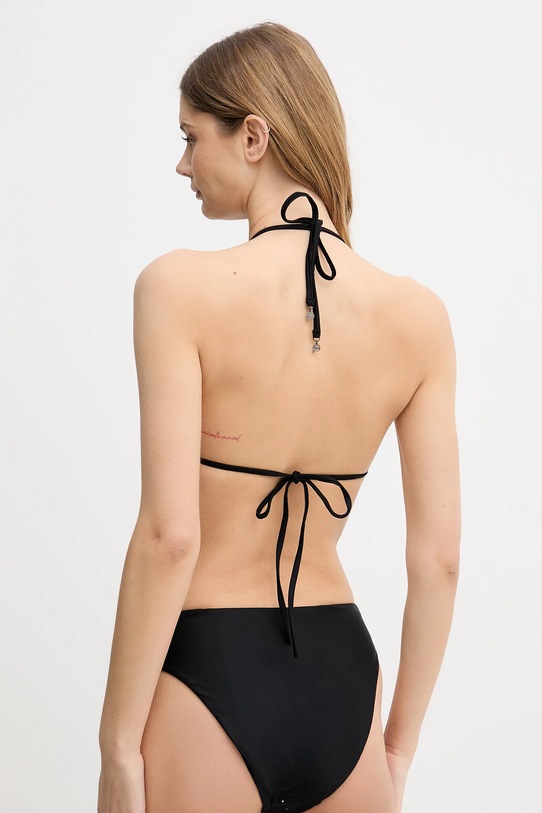 Odzież Karl Lagerfeld biustonosz kąpielowy IKON RHINESTONE B1W46052 czarny