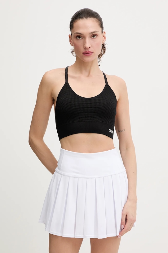 Športová podprsenka Dkny bez kostíc čierna DP6T1512