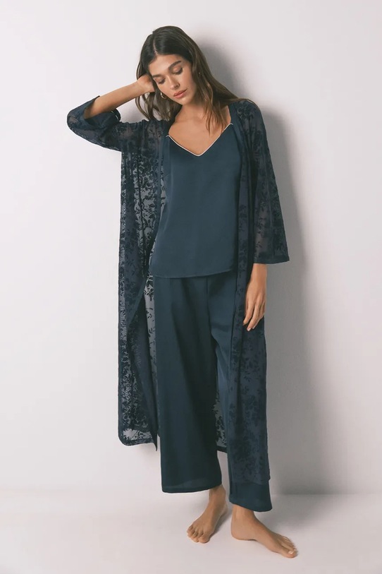 Odzież women'secret szlafrok 2532440 granatowy