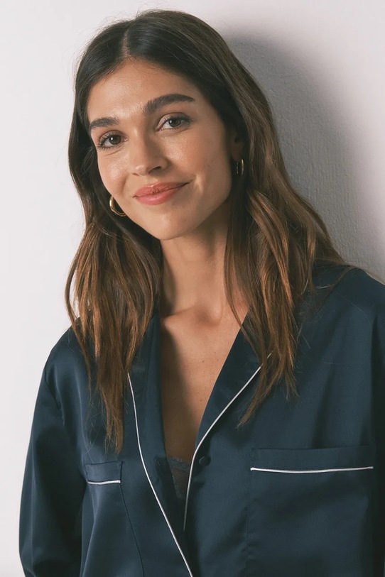 women'secret piżama 2542471 granatowy