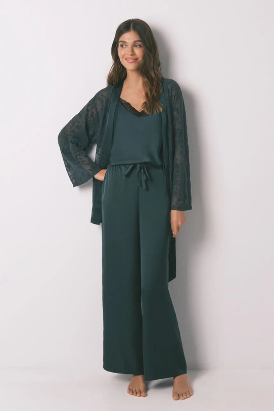 Пижама women'secret мелкий узор зелёный 2542473