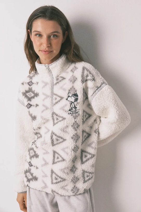 Odzież women'secret piżama SNOOPY 3132171 szary