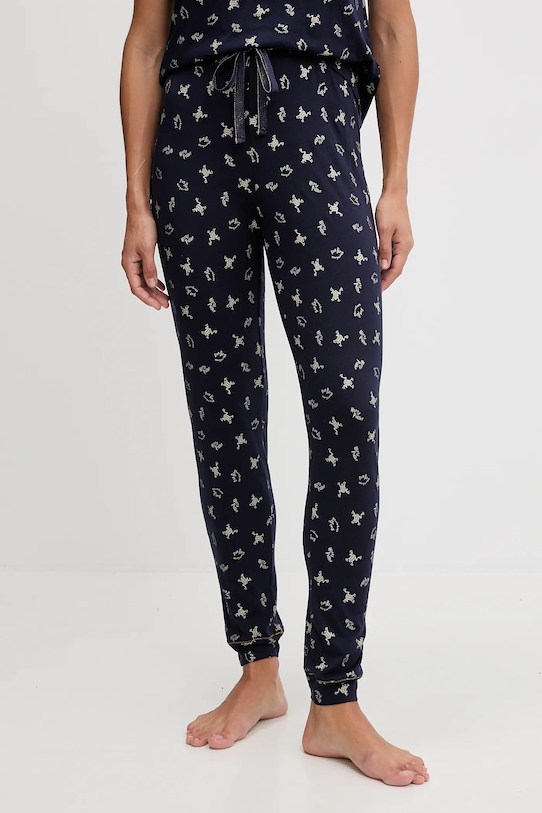 Bavlnené pyžamo women'secret tmavomodrá 3132233