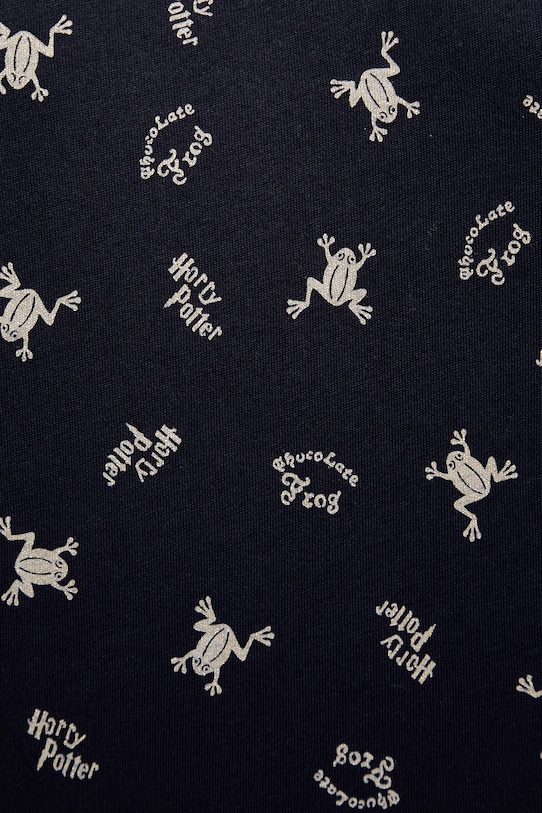 Bavlnené pyžamo women'secret 3132233 tmavomodrá