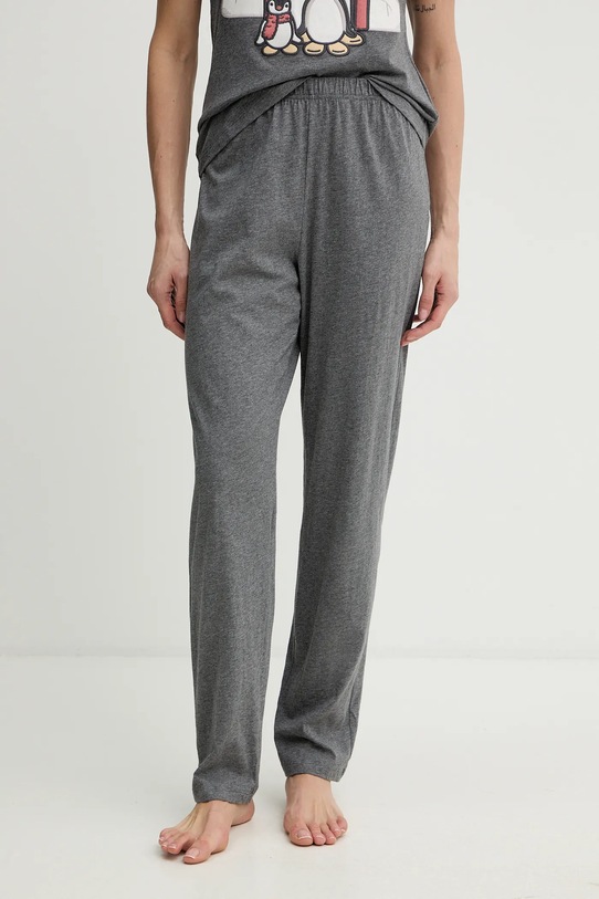 Odzież women'secret piżama bawełniana 3132246 szary