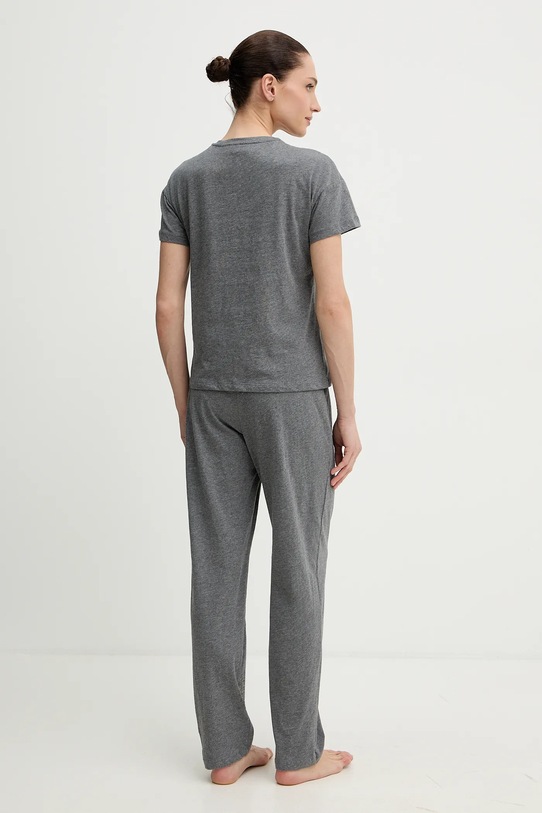 women'secret piżama bawełniana szary 3132246