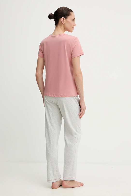 women'secret piżama bawełniana różowy 3132247