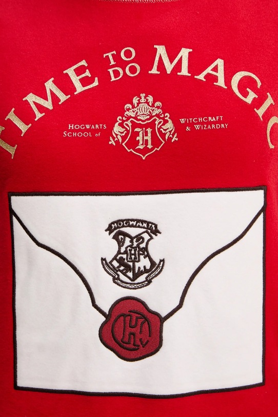 women'secret piżama HARRY POTTER 3132262 czerwony