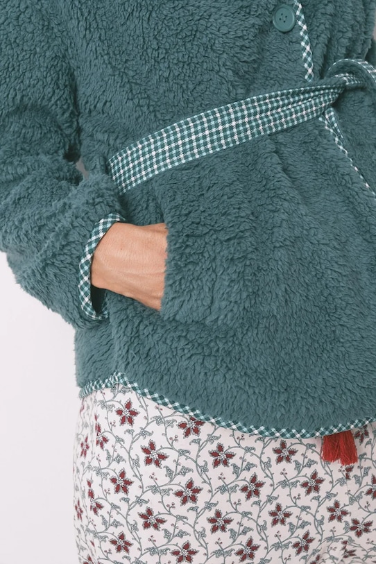 women'secret szlafrok 3142315 zielony