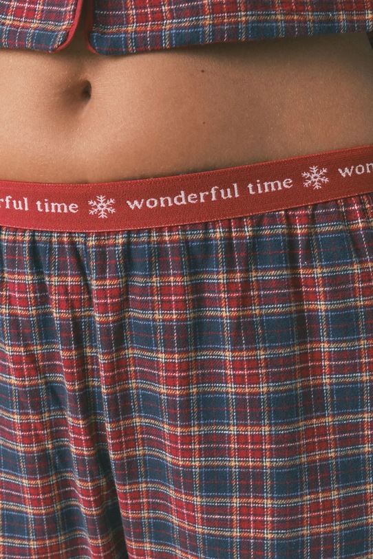 Бавовняна піжама women'secret 3592476 темно-синій