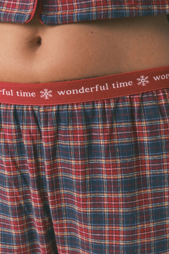 Бавовняна піжама women'secret 3592476 темно-синій