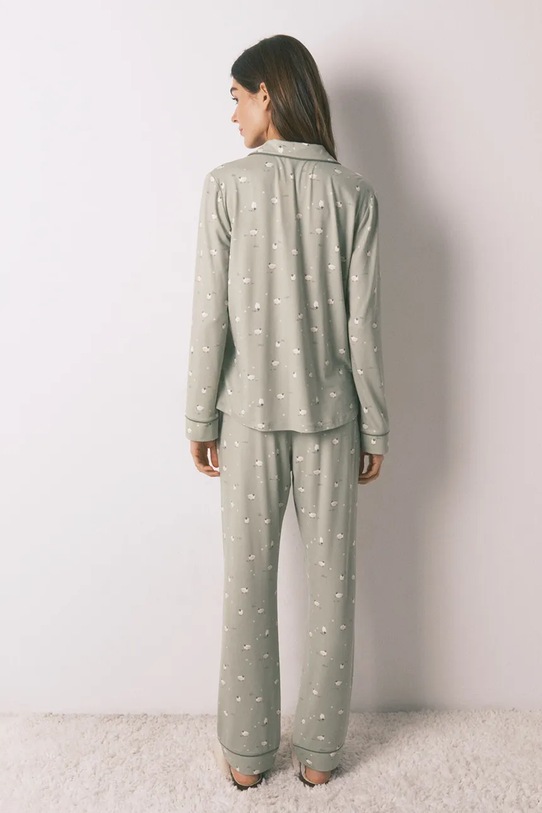 women'secret komplet piżamowy 3592480 zielony SS26