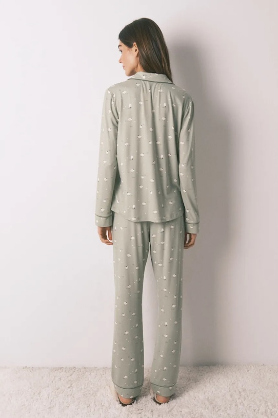 women'secret komplet piżamowy 3592480 zielony SS26