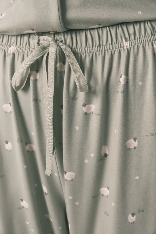 women'secret komplet piżamowy 3592480 zielony