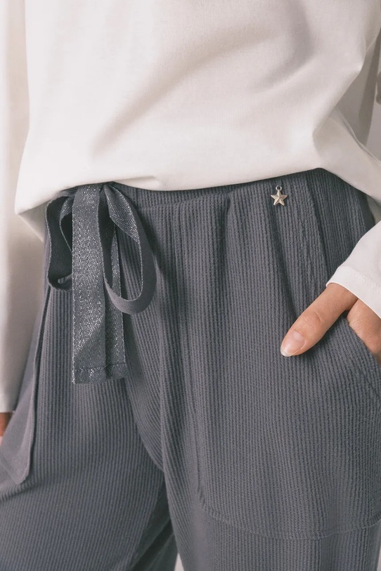 women'secret spodnie piżamowe szary 3702296