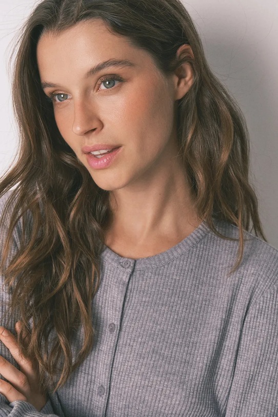 women'secret komplet piżamowy szary 3792065