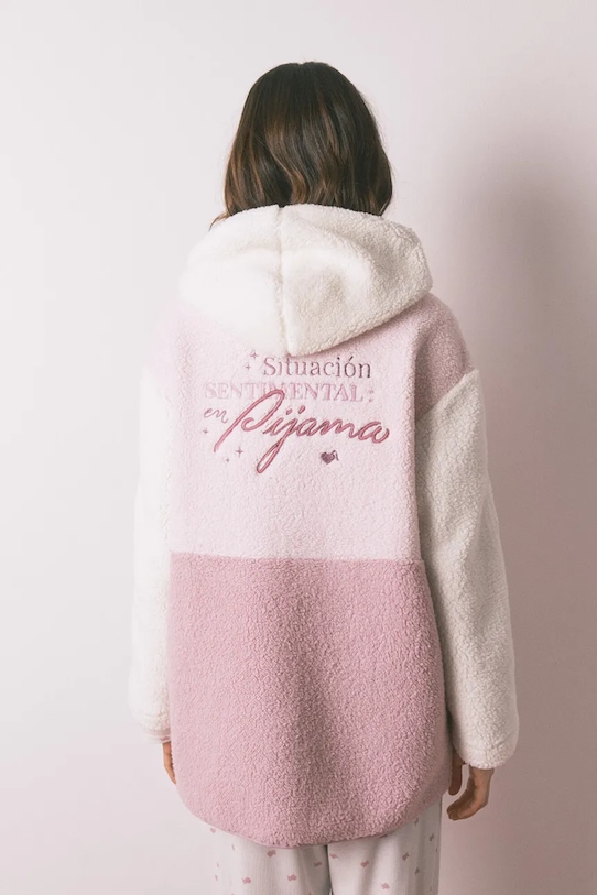 women'secret szlafrok 4412222 różowy SS26