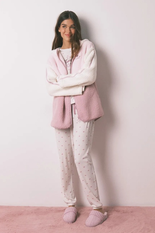 Odzież women'secret szlafrok 4412222 różowy