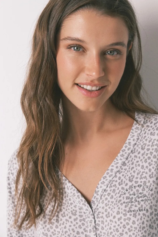 women'secret koszula nocna 4442115 biały