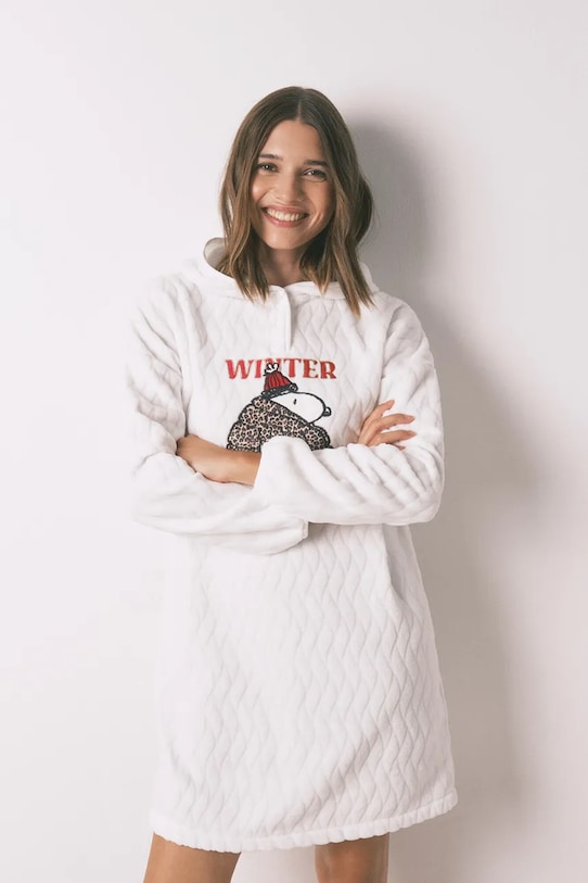 Одяг Піжамна кофта women'secret SNOOPY 4442119 бежевий