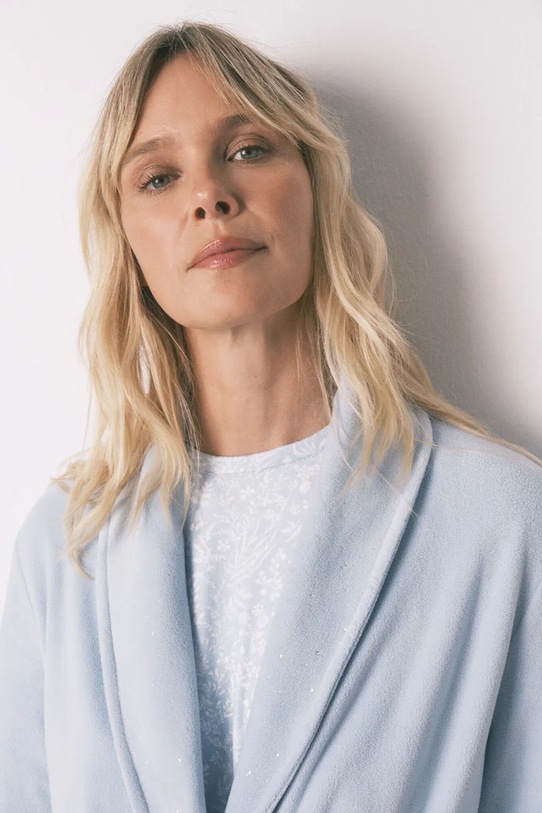 Odzież women'secret szlafrok 4682692 niebieski