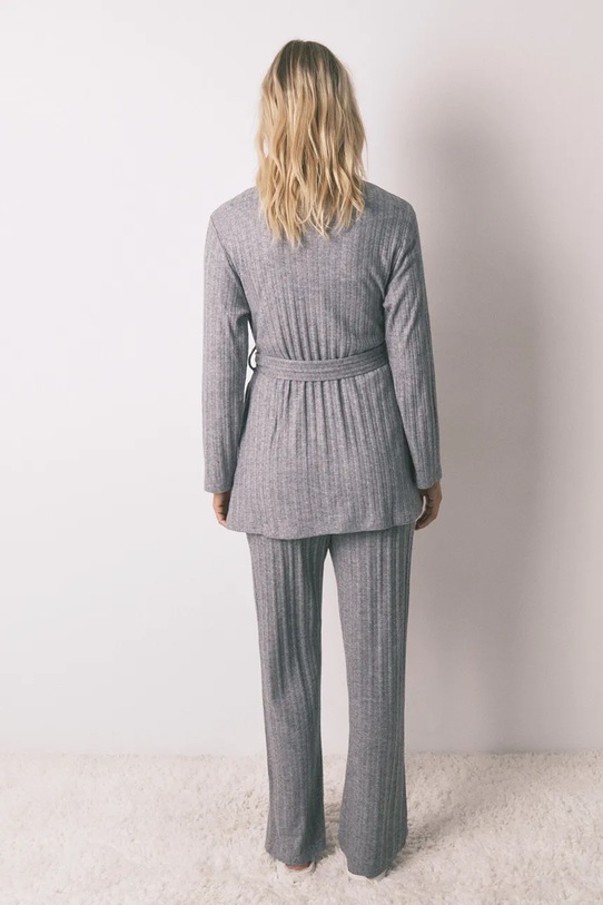 women'secret szlafrok 4682693 szary SS26