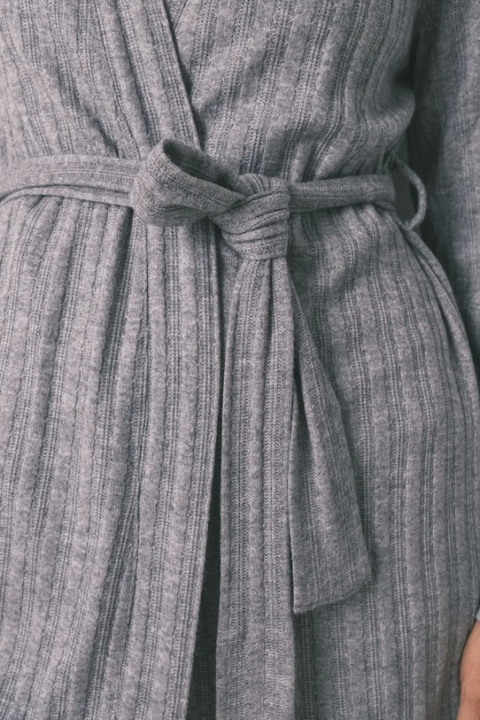 women'secret szlafrok szary 4682693