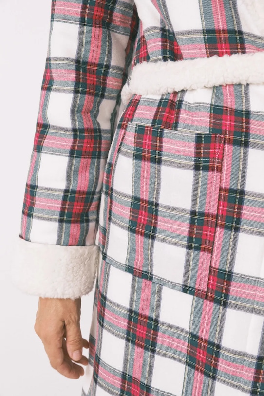 Бавовняний халат women'secret 4682702 бежевий