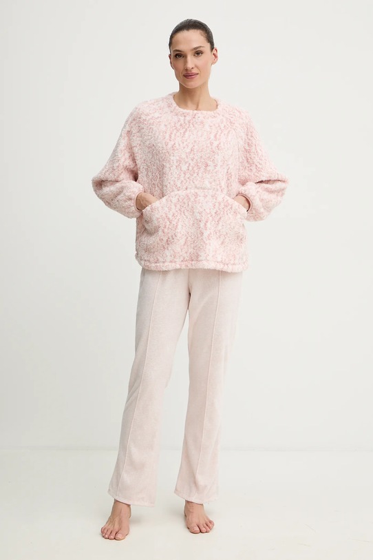 women'secret piżama dzianina różowy 4752538